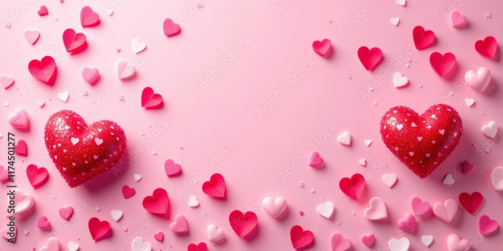 pink water drops