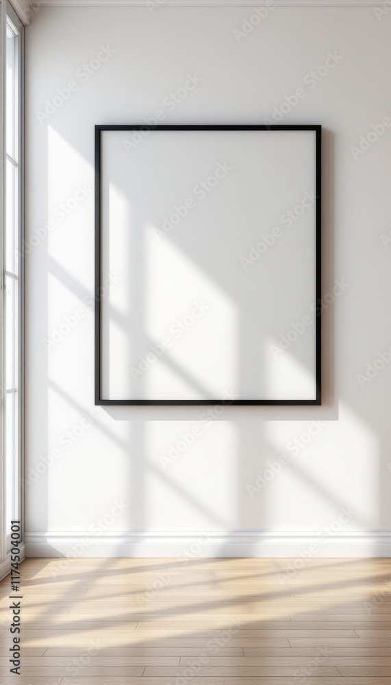 empty room with tv