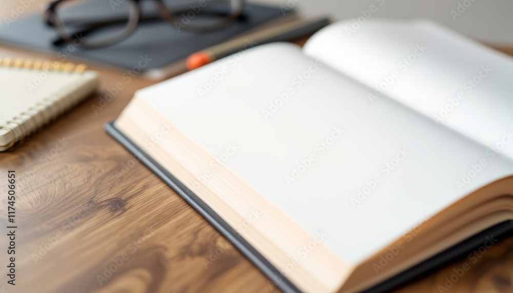 book on the table