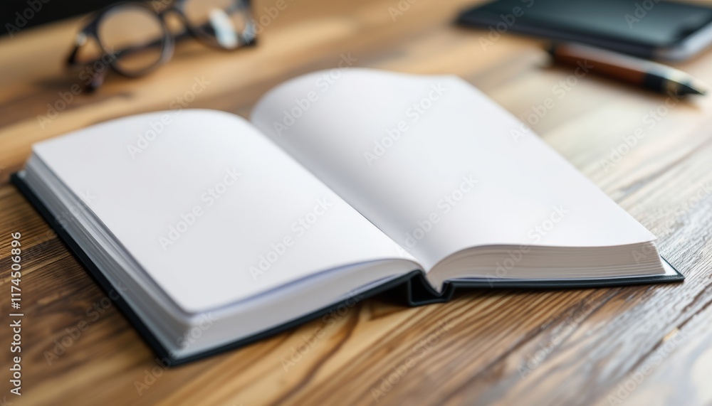 notebook and pen