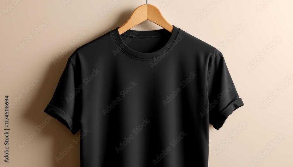 black t shirt