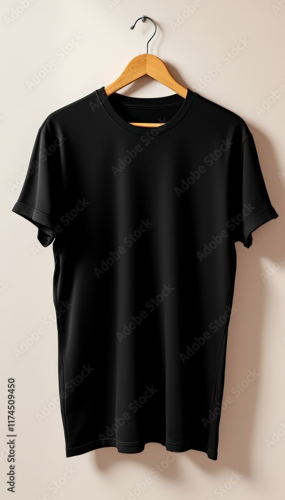 black t shirt