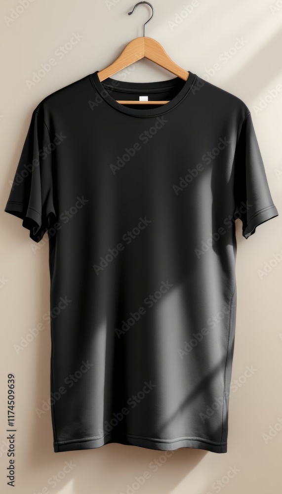 black t shirt