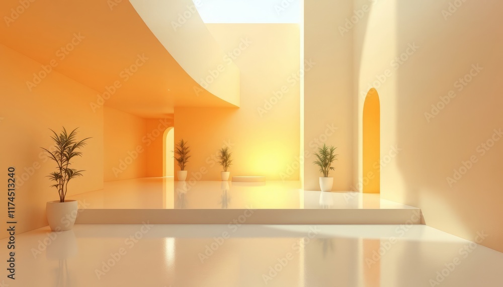 interior of a hotel