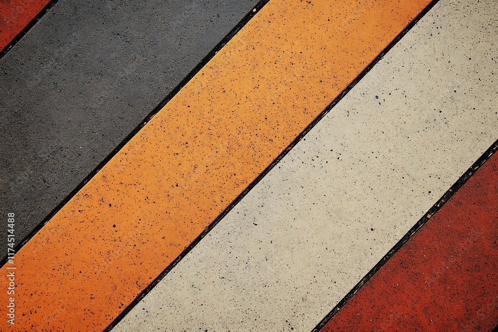Fototapeta premium Abstract background of earth tone striped.