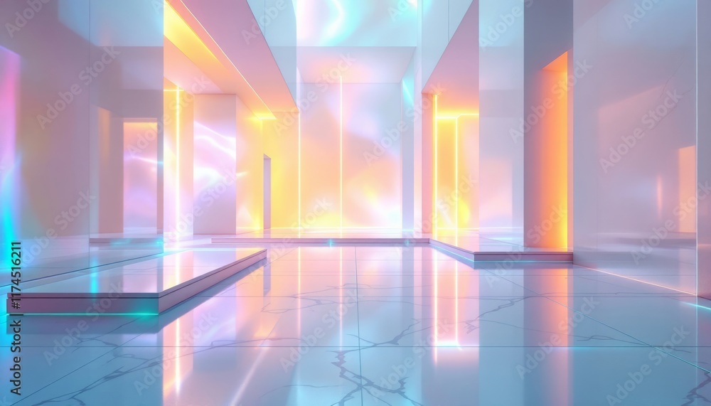 abstract background with lights