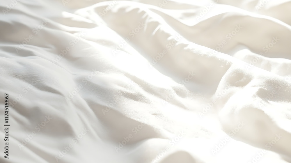 Obraz premium White silk background