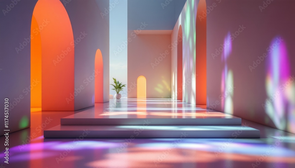background with lights