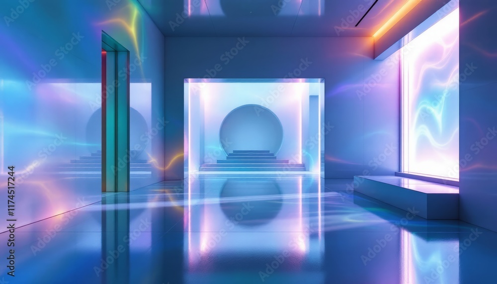 3d render of an tunnel