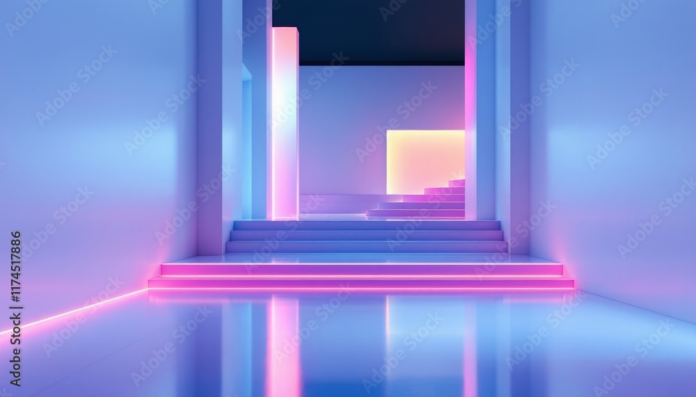 3d render of an background