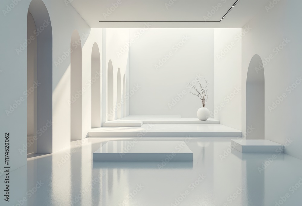 white room with window