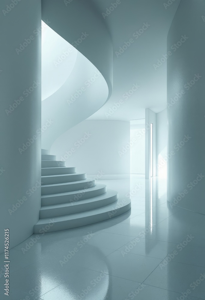 corridor with columns