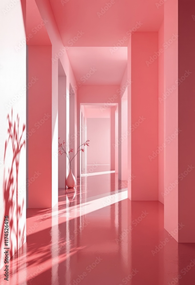 corridor in a hotel