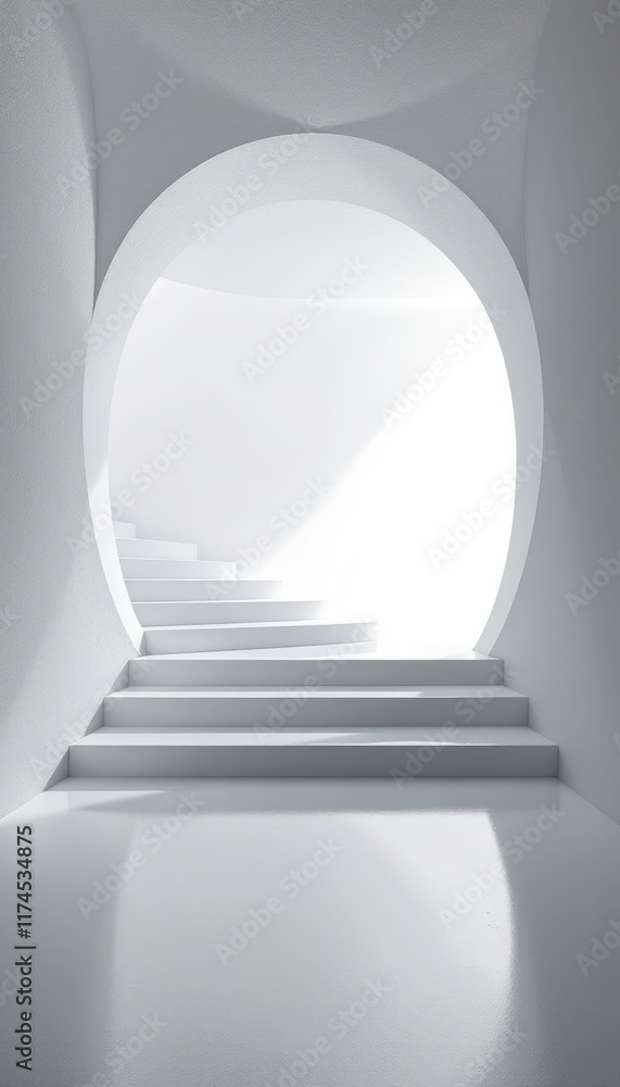 Fototapeta premium empty white shelf