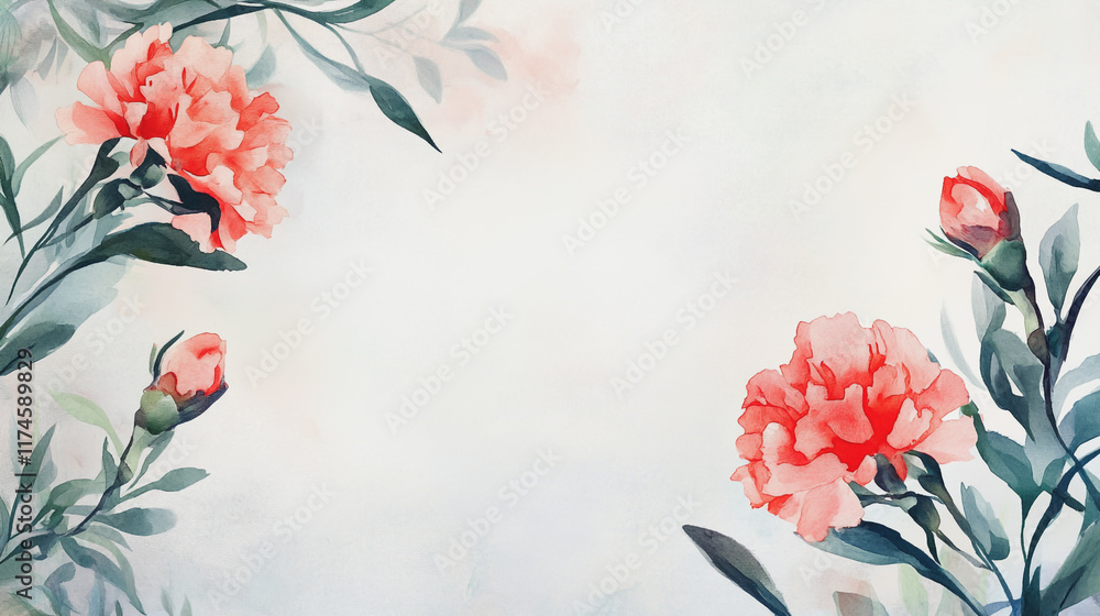 Elegant wedding invitation card background vector. Minimal hand painted watercolor botanical flowers texture template background. Design for wedding, vip cover, poster, rsvp moderncard.Valentine's Day Elegant wedding invitation card background vector. Minimal hand painted watercolor botanical flowers texture template background. Design for wedding, vip cover, poster, rsvp moderncard.Valentine's Day