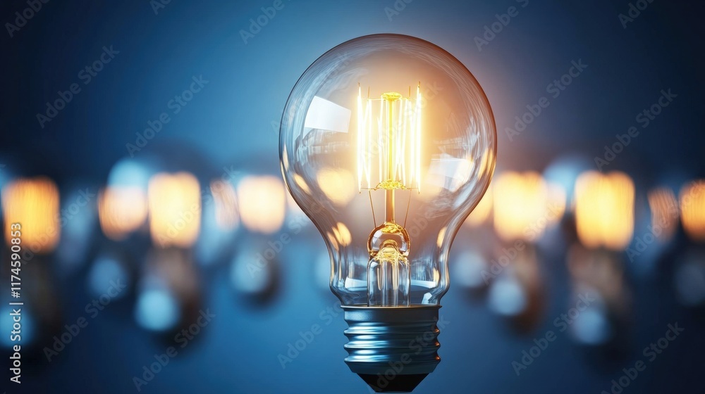 Lightbulb close up Lightbulb close up