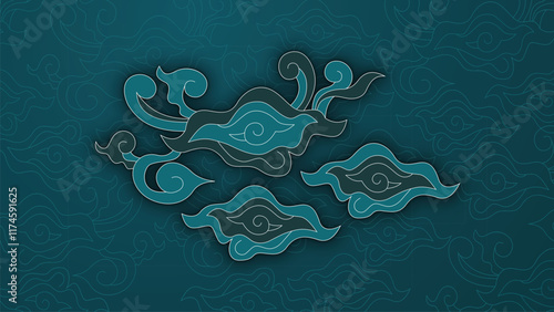 Wave japanese pattren