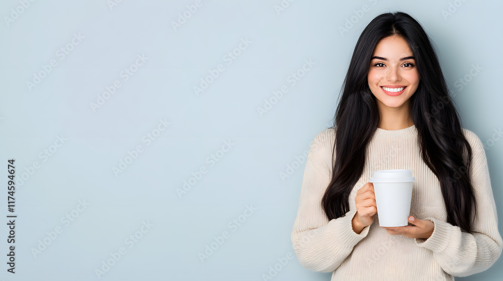 Portrait of a beautiful smiling young Indian woman with long black hair, wearing casual attire, radiating positivity and confidence, embodying modern beauty and self-assurance.
Portrait of a beautiful smiling young Indian woman with long black hair, wearing casual attire, radiating positivity and confidence, embodying modern beauty and self-assurance.