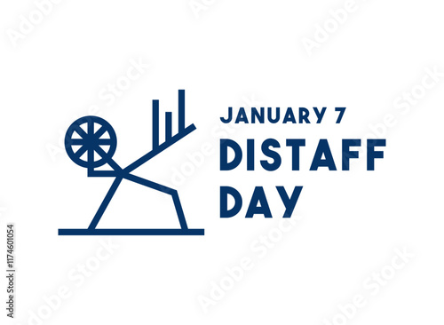 Distaff Day. January 7.