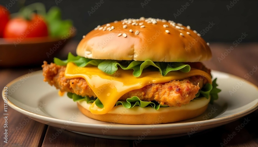 Chicken cheese sandwich