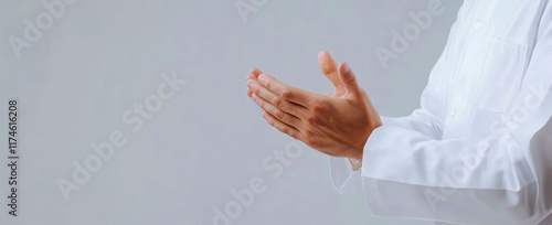 Hands in Prayer: A Humble Act of Faith
