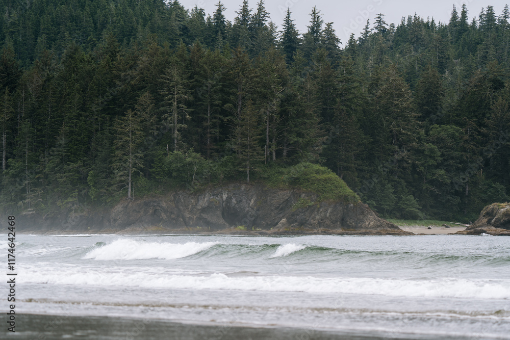 Scenic views of Hobuck Beach in Olympic Peninsula in far northwest corner of Washington Scenic views of Hobuck Beach in Olympic Peninsula in far northwest corner of Washington