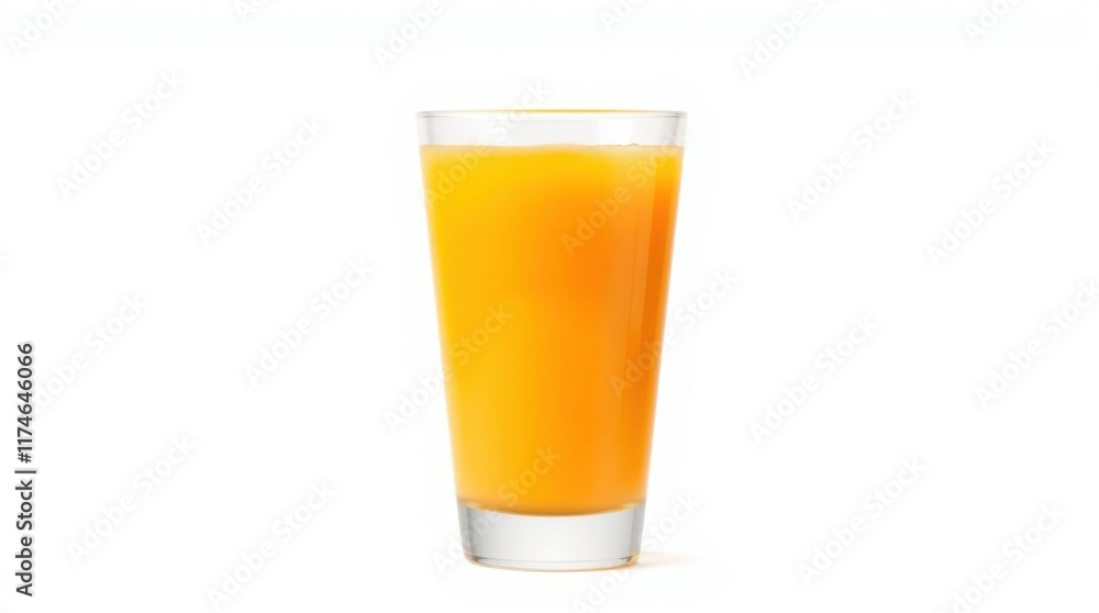glass of orange juice isolated in white glass of orange juice isolated in white