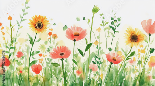 Wallpaper Mural Elegant wedding invitation card background vector. Minimal hand painted watercolor botanical flowers texture template background. Design for wedding, vip cover, poster, rsvp moderncard.Valentine's Day Torontodigital.ca