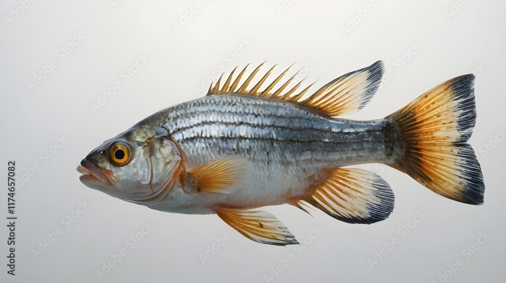 Obraz premium fish on a white background