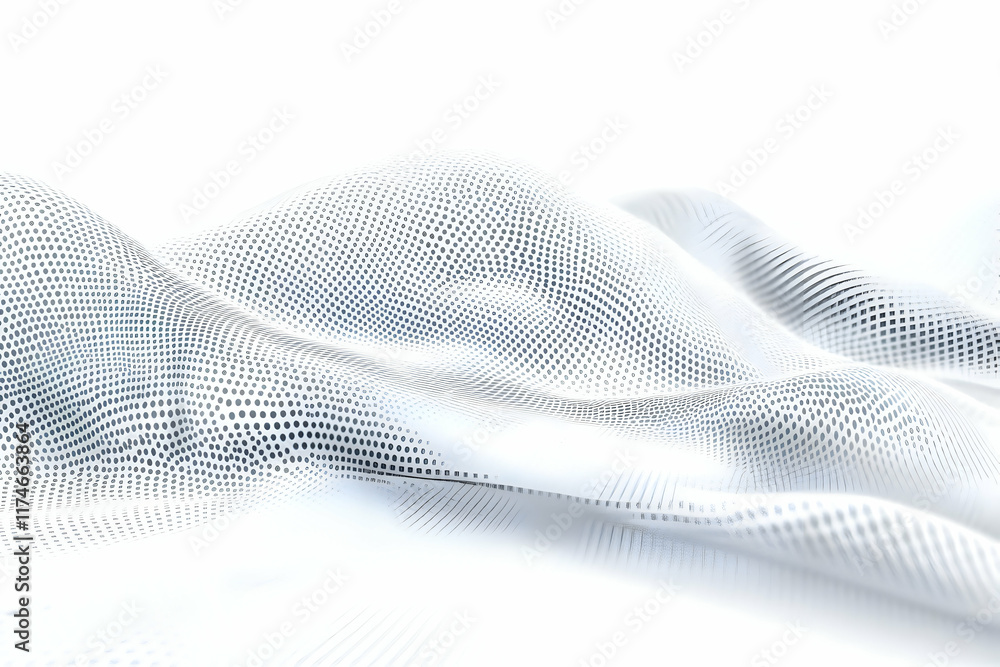 Abstract 3D Wave Background Abstract 3D Wave Background