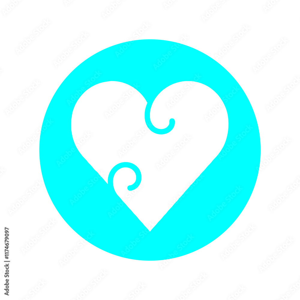Puzzle Heart Puzzle Heart