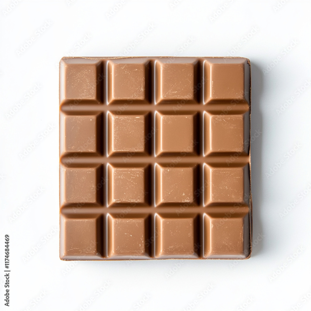 Chocolate bar with smooth texture and rich flavor, perfect for treats