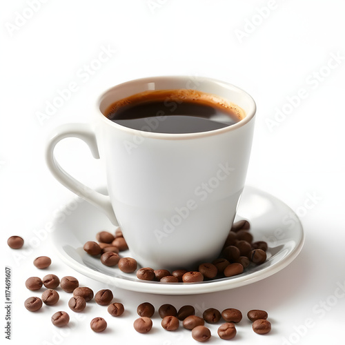 a cup of coffee