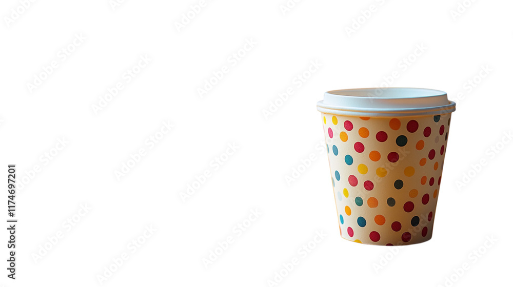 Disposable Tableware on Transparent Background Disposable Tableware on Transparent Background
