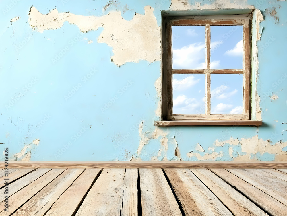 Rustic Room Background Illustration