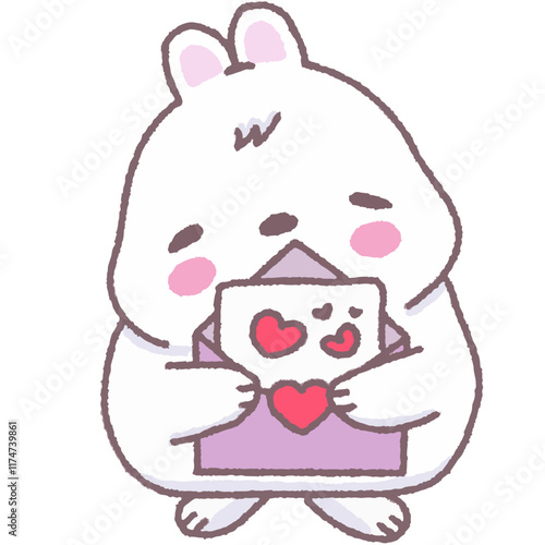 Hi I'm MoMo, I'm little shy, but I really want to tell you...I love you.