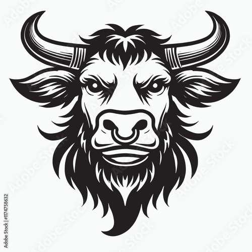 head of a bull