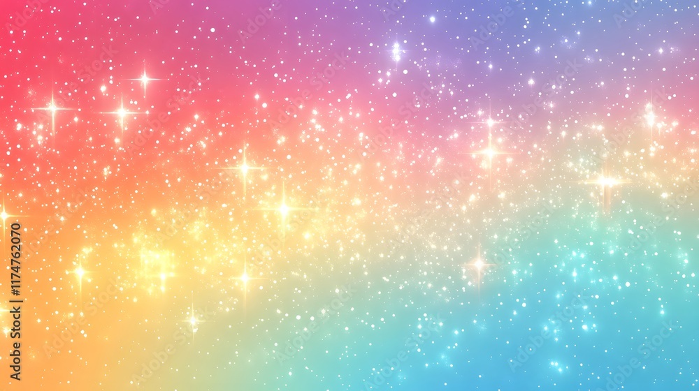 Stunning multicolored galaxy background with glowing shimmering sparkles and stars Ethereal cosmic and otherworldly digital art perfect for fantasy sci fi and space themed designs Stunning multicolored galaxy background with glowing shimmering sparkles and stars Ethereal cosmic and otherworldly digital art perfect for fantasy sci fi and space themed designs