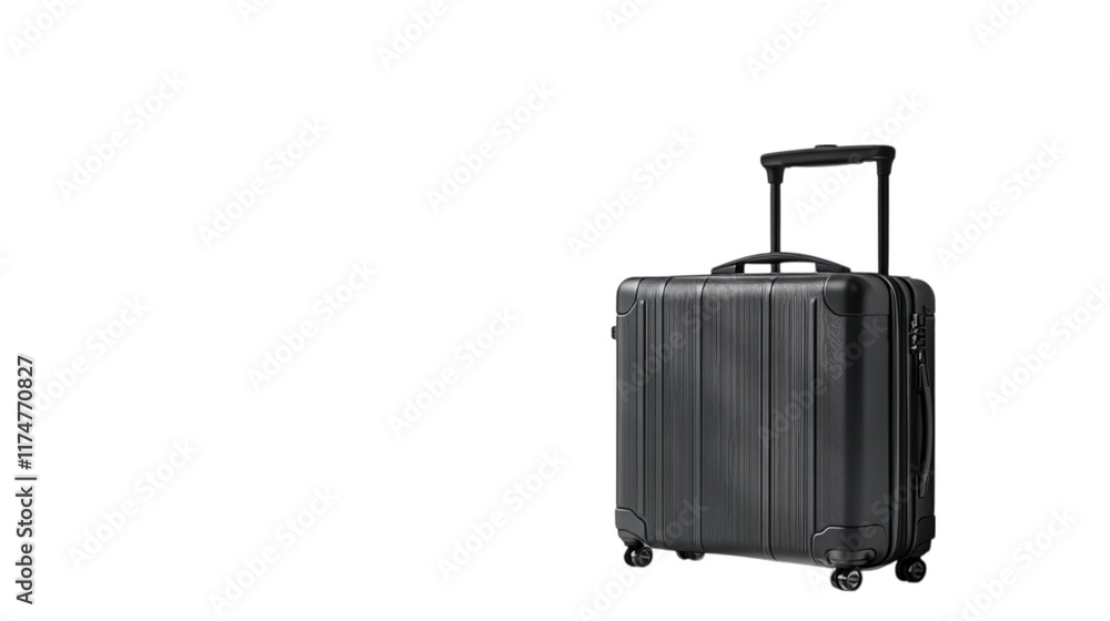 Travel Suitcase on Transparent Background Travel Suitcase on Transparent Background