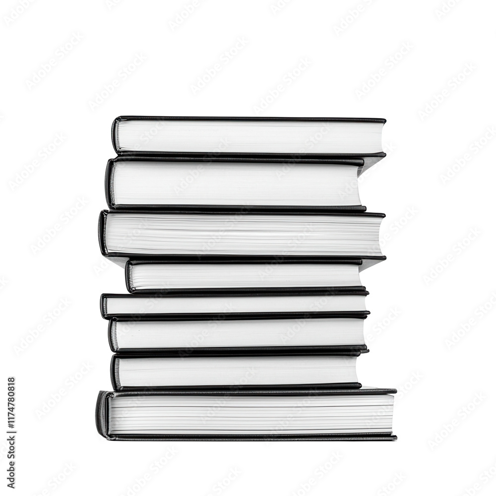 Instruction manual stack transparent background for easy access and clarity Instruction manual stack transparent background for easy access and clarity