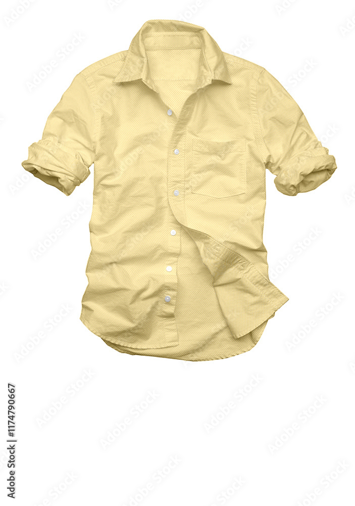3D illustration summer season check shirt. 3D illustration summer season check shirt.