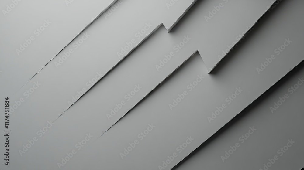 Abstract gray geometric background. Clean lines and layered shapes create a modern, minimalist design. Abstract gray geometric background. Clean lines and layered shapes create a modern, minimalist design.
