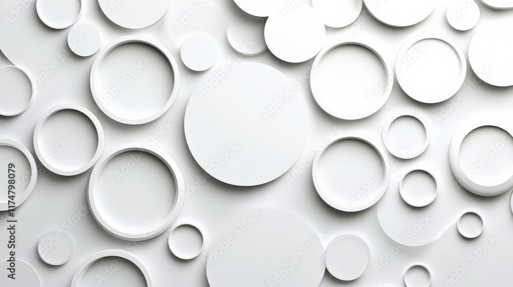 Abstract Geometric Circles: A minimalist composition of overlapping circles creates a visually captivating and modern backdrop. Abstract Geometric Circles: A minimalist composition of overlapping circles creates a visually captivating and modern backdrop.