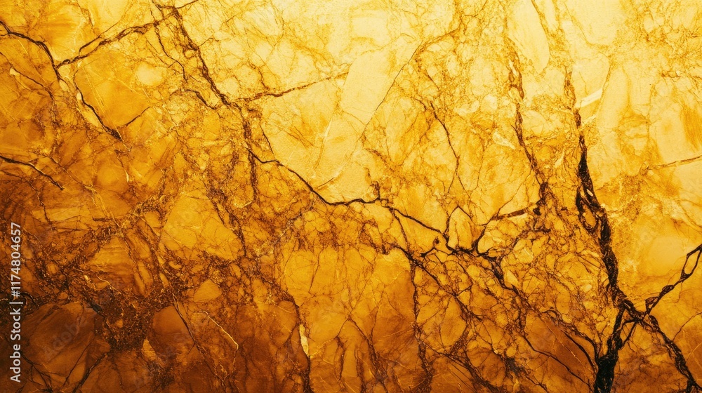 Golden Marble Texture With Dark Veins Golden Marble Texture With Dark Veins