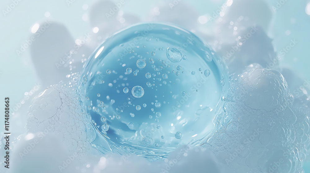 bubbles in water, water drop splash, transparent water, water ripples, waves, clear and hydrating liquid bubbles in water, water drop splash, transparent water, water ripples, waves, clear and hydrating liquid