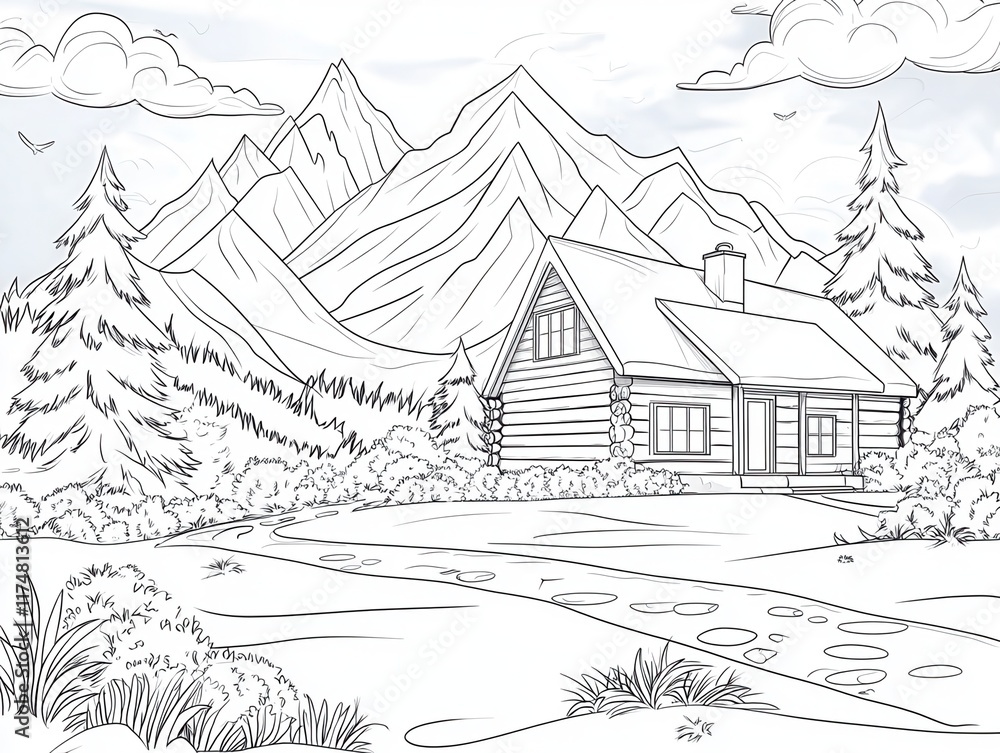 Tranquil Mountain Retreat: A Cozy Cabin in Nature's Embrace Tranquil Mountain Retreat: A Cozy Cabin in Nature's Embrace