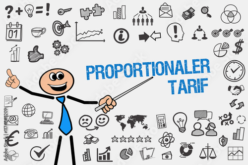 Proportionaler Tarif photo