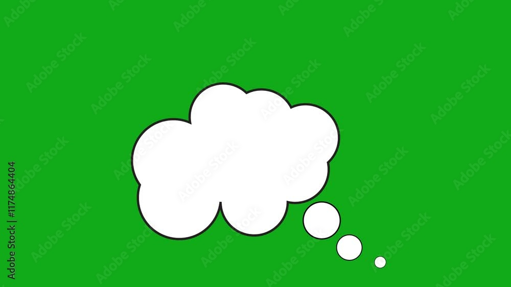 moving speech bubbles on green screen, moving speech bubbles on green screen,