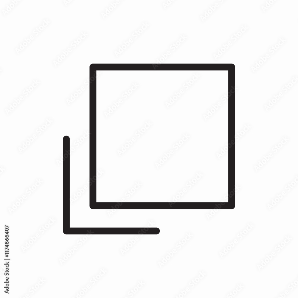 Empty blank document page icon vector sign