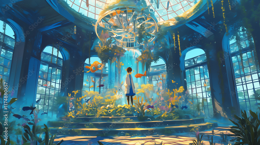 Obraz premium abandoned lab